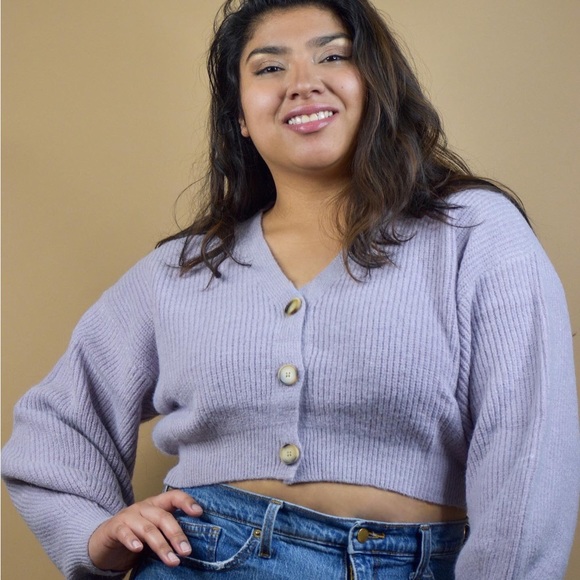 Crop cardigan - Picture 6 of 8